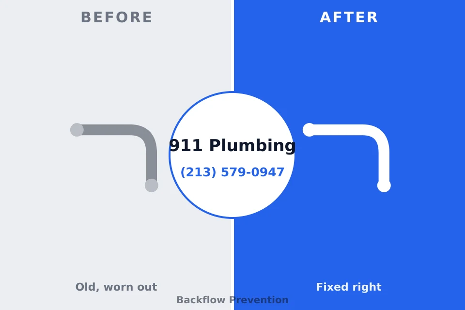 Before and after: plumbing company Doe Valley, KY